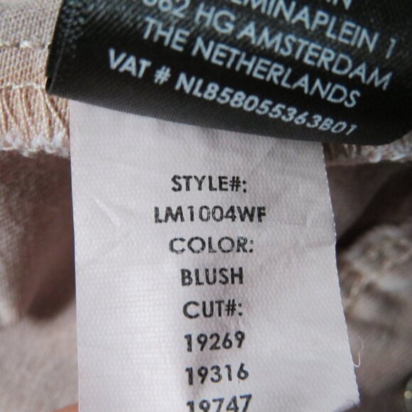 Liverpool Blush Temma Stretchy Blush Pink Denim Jean Jacket Womens Size S - Picture 4 of 12